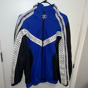 Louis Vuitton blue black technical track suit jacket size Large